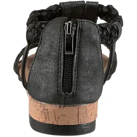 aniston shoes Riemchensandale Damen Schwarz 40