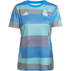 adidas Real Madrid Aufwärmshirt Damen JP4160 - BLUEBIRD L
