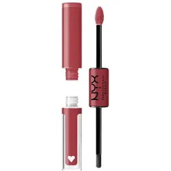 NYX Professional Makeup Pride Shine Loud High Pigment Lip Lippenfarbe 29 - MOVIE MAKER 1 ml Rosegold 