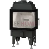 Kamineinsatz BeF Feel 7 CP mit 7 kW rechte Seitenscheibe rechts Eck Kamin Modell