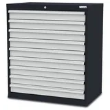 Simplaflex Schubladenschrank, BxHxT: 90 x 102 x 57,5 cm - grau