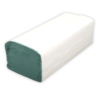 10.000 Blatt Papierhandtücher Handtuchpapier grün 25x23cm Z-Falz Papierhandtuch