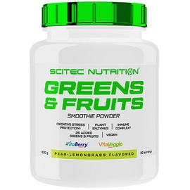 Scitec Nutrition Vita Greens & Fruits (600 g, Birne-Zitronengras)
