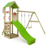 FATMOOSE Spielturm KiwiKey 1,20 m Grün