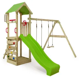 FATMOOSE Spielturm KiwiKey 1,20 m Grün