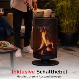 BBQ Collection Feuertonne Ø 72,5 cm Schwarz