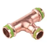 Buderus Logafix T-Stück reduziert innen/innen/innen 22x22x15mm mit V-Kontur, Kupfer 7738327130