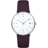 JUNGHANS max bill Damenuhr Quarz Lila