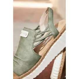 Rieker Komfort-Sandalen Damen Grün 38