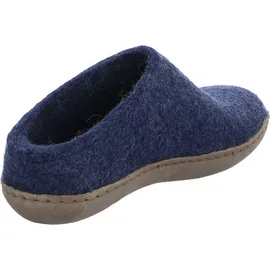 Glerups dk glerups Pantoffeln Ledersohle in Denim | Gr.: 41