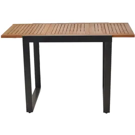 Merxx Toblino Set 3-tlg. 2 Klappsessel Balkon-Tisch Ausziehbar