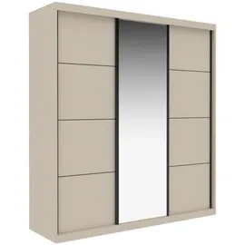 OTTO home Schiebetürenschrank Tonara 200 x 216 x 59 cm Beige