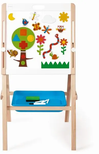 Preisvergleich Produktbild Scratch - Standtafel & Whiteboard mit Papierrolle