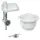 Bosch Fleischwolf Zubehör-Set MUZS2BS Weiß
