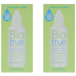 Biotrue All-in-one Lösung 2x 60ml Probepack Reisepack Bausch & Lomb
