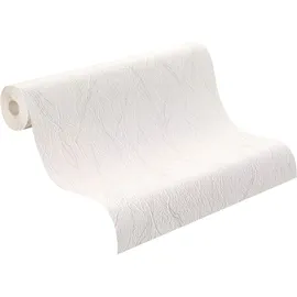 Rasch Textil Strukturtapete Das Beste (2021) 53 cm 10 m 1 St weiß