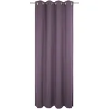 ADAM Audio Vorhang ADAM "Uni Collection", lila (aubergine), B:142cm H:175cm, Baumwolle (Bio-Baumwolle), Gardinen, Blickdichter aus 100% Bio-Baumwolle