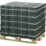 REKORD Braunkohle Briketts auf Palette 40x25kg Bündel, 1000kg Palette / Gluthalter / Nachtbriketts, inklusive EUR-Palette (kein Tausch) von HOLZBR...