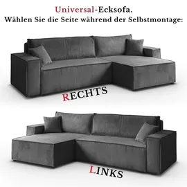 Lukmebel Gepolstertes Ecksofa CARLOS Poso 60