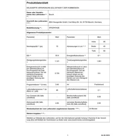 Bosch SPS2HKI42E