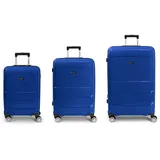 GABOL Midori Koffer-Set 3-tlg. blau