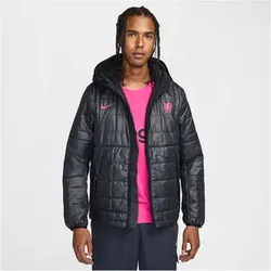 NIKE FC Chelsea London Sportswear Synthetic Fill Ausweich Steppjacke Herren 010 - black/pink prime M