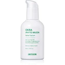 Jayjun Okra Phyto Mucin feines Hautserum zur Beruhigung und Stärkung empfindlicher Haut 50 ml