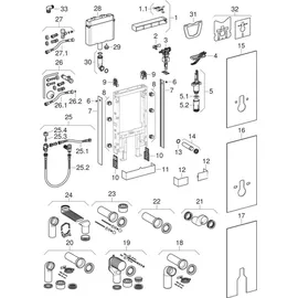 Geberit Monolith für Wand-WC 101 cm Glas Mint