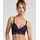 Hunkemöller Andrea Padded Non-Wired Bra Bügelloser BH Blau 75C