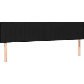 vidaXL Boxspringbett 180 x 200 cm Schwarz