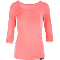 Winshape Damen 3/4-Arm Shirt Ws4 neon coral, XL