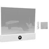 Flache Led-leselampe, Wiederaufladbar, 3 Farben, Einstellbare Helligkeit, Mit Timer, Für Zuhause, Studentenzimmer Und Büro.