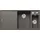 Blanco Axia III 6 S rechts Einbauspüle silgranit vulkangrau Handbetätigung 1000 x 510 mm