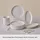 KARACA Forever Bone Fika Tafelservice 22-tlg. elegantes Frühstücksset