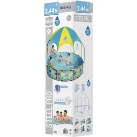 BESTWAY Steel Pro UV Careful Kinderpool 244 x 51 cm