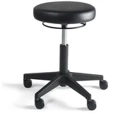 Lüllmann Arbeitsdrehhocker Schwarz