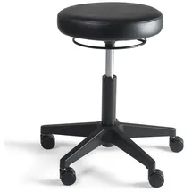 Lüllmann Arbeitsdrehhocker Schwarz