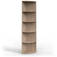 Vicco Ecki Eckregal 40 x 40 x 180 cm Braun