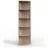 Vicco Ecki Eckregal 40 x 40 x 180 cm Braun