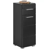 Home Affaire Malmö Unterschrank 30 x 79 x 31 cm Schwarz