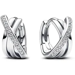 Pandora Creolen Pandora Signature 293150C01 - silber