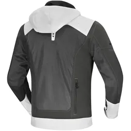 LS2 Bolton Air Motorrad-Textiljacke Grau/Grün 4XL