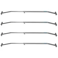 Trutzholm 4x Alu-Bügel XL verstellbar 1320 - 2100mm für