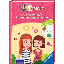 RAVENSBURGER 46294 Erstlesebücher Lernbücher Leserabe - Die schönsten Freundinnengeschichten mit extra vielen Rätseln