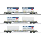 Märklin 47463 H0 3er-Set Containerwagen der SBB