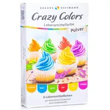 Heitmann Brauns Heitmann Crazy Colors Lebensmittelfarbe Pulver 6ST 24G