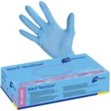 Meditrade Nitril Handschuhe NextGen® EN 455, puderfrei, blau, 100 Stk.