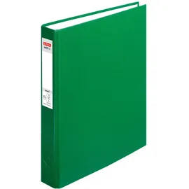 Herlitz Ringbuch maX.file protect A5, 1 Stück, 2-Ring-Kombi-Mechanik, 25 mm Füllhöhe, grün
