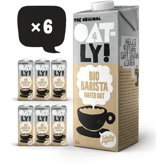 Oatly Haferdrink Bio Barista 1l (6er-Pack)