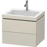 Duravit Möbelset c-shaped Set wandhängend wandhängend „L-Cube“ 60 × 50 × 48 cm